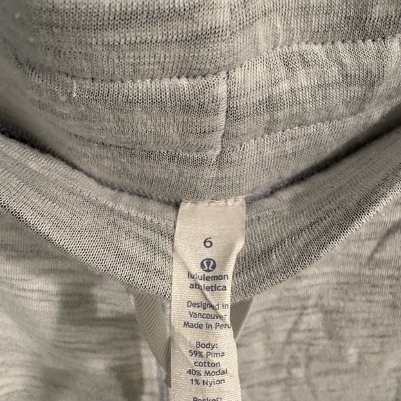 Lululemon Athletica Light Gray Sweatpants! - Picture 2 of 4